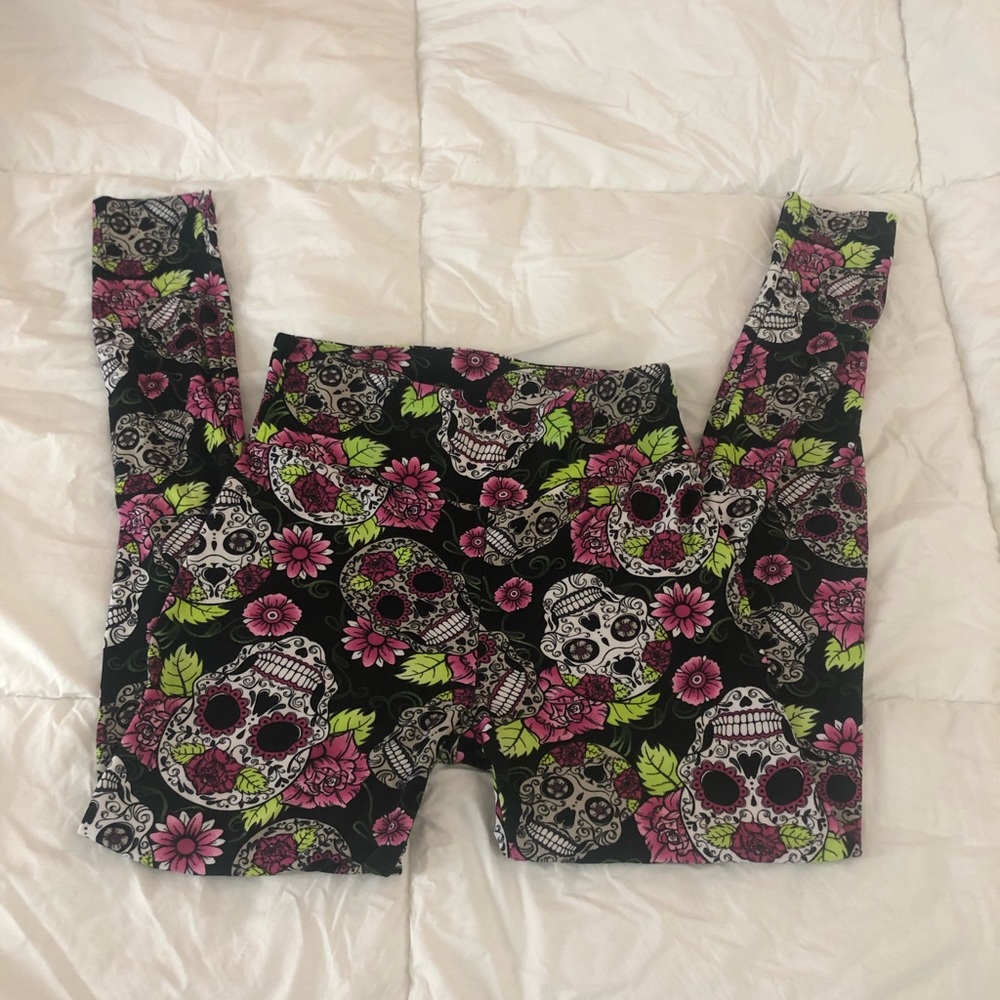 Sugar Skull Leggings